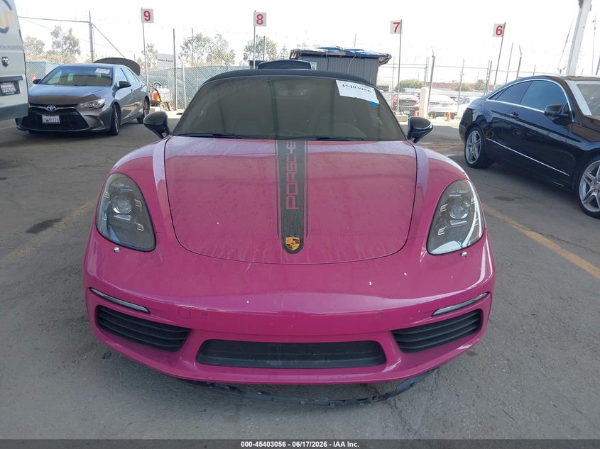 2024 PORSCHE 718 BOXSTER CABRIO 2.0L H-4 DI, DOHC, VVT, TURBO, 300HP