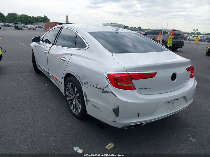 Vin: 1g4zp5ss8hu161680, lot: 45901062, buick lacrosse essence 20173