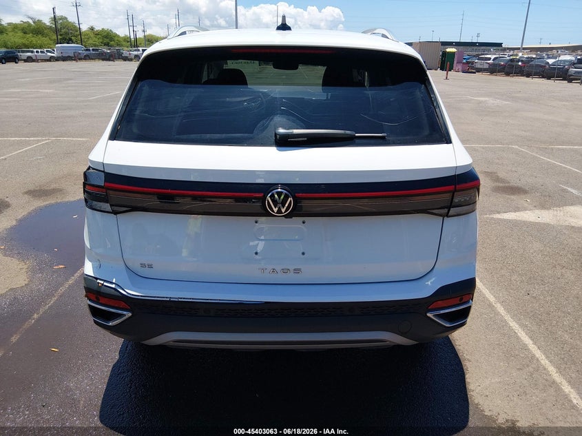2025 Volkswagen Taos 1.5T Se VIN: 3VVSC7B20SM034108 Lot: 45403063