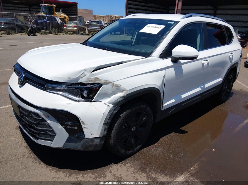 VOLKSWAGEN TAOS 2025 VIN 3VVSC7B20SM034108