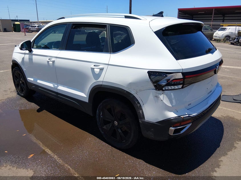 VOLKSWAGEN TAOS 2025 VIN 3VVSC7B20SM034108