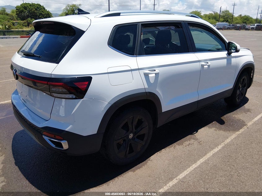 VOLKSWAGEN TAOS 2025 VIN 3VVSC7B20SM034108