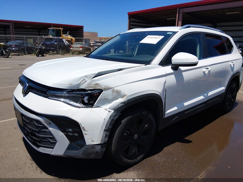 2025 Volkswagen Taos 1.5T Se VIN: 3VVSC7B20SM034108 Lot: 45403063