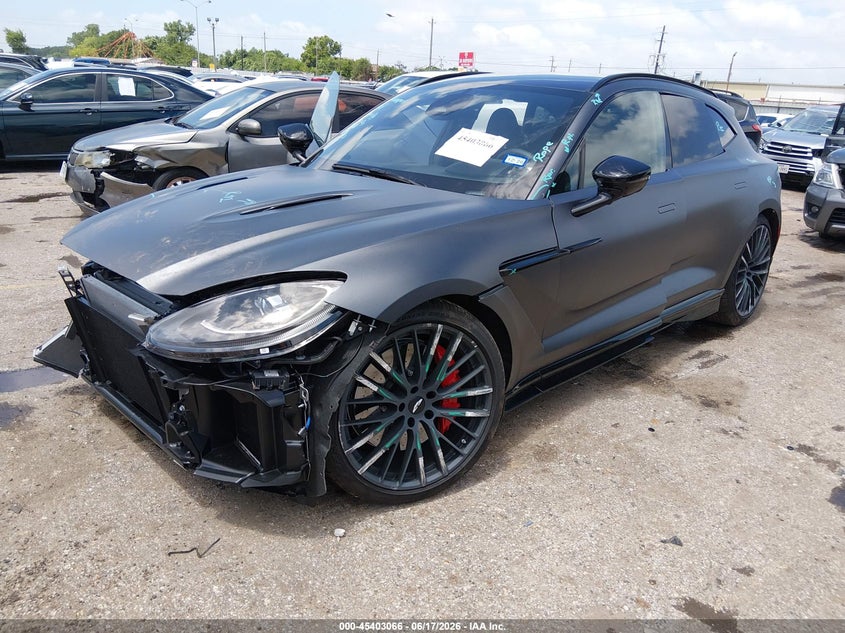 2025 ASTON MARTIN DBX SPORT UTILITY VEHICLE 4.0L V-8 DI, DOHC, VVT, TURBO, 697HP