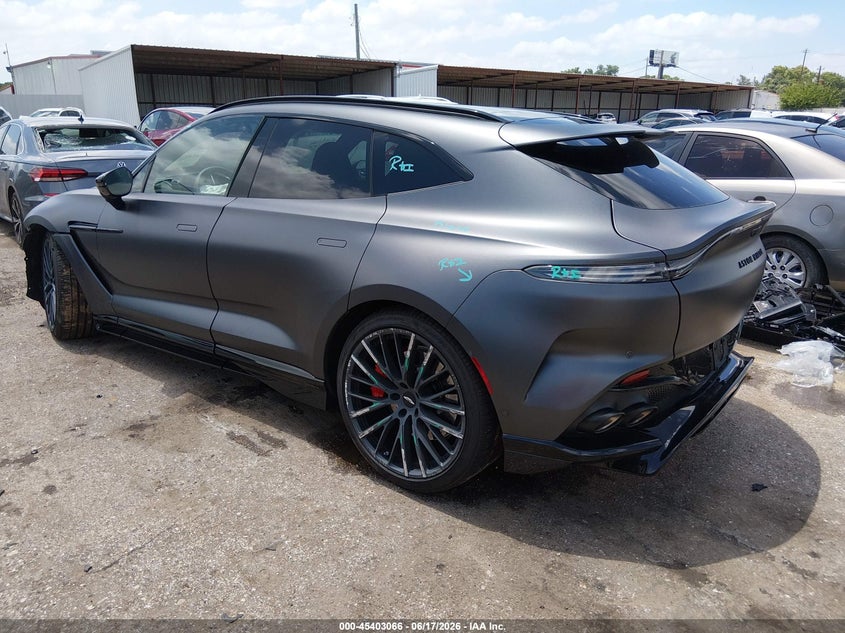 2025 ASTON MARTIN DBX SPORT UTILITY VEHICLE 4.0L V-8 DI, DOHC, VVT, TURBO, 697HP