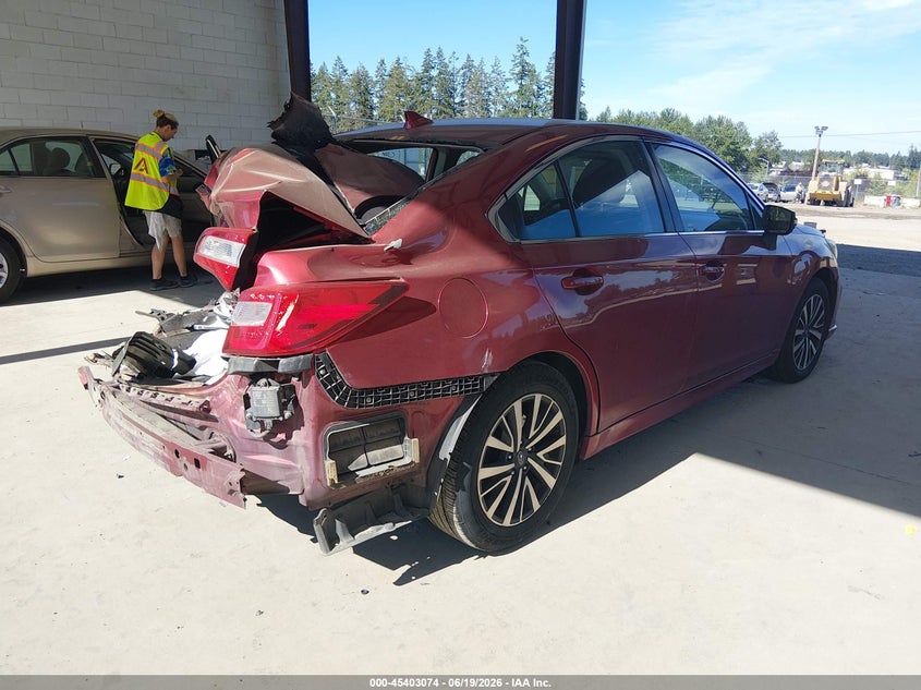 Vin: 4s3bnaf60j3043734, lot: 45901077, subaru legacy 2.5i premium 20184