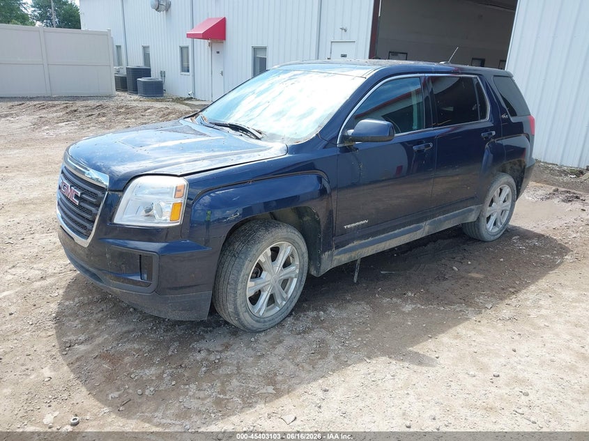 2017 Gmc Terrain Sle-1 2GKALMEK4H6334956 photo 1