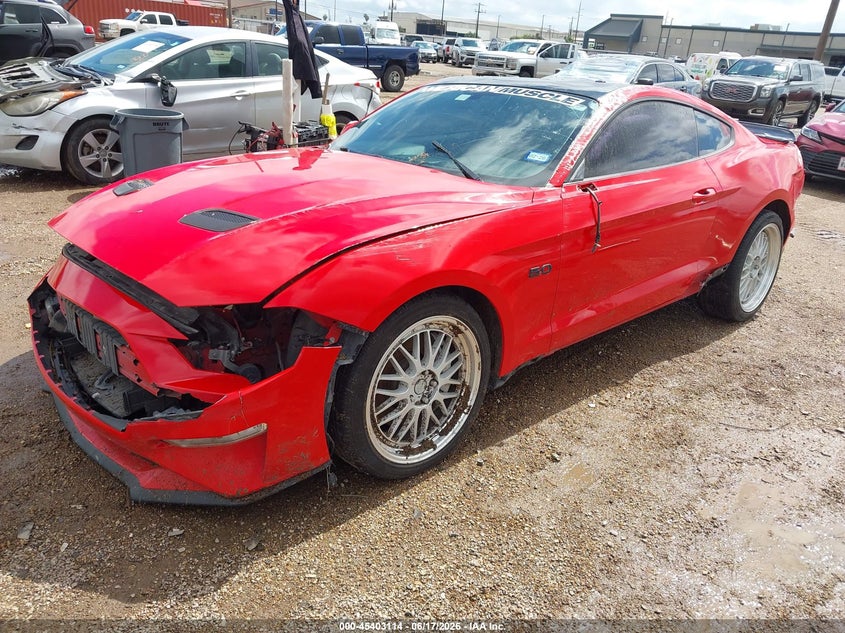 2019 FORD MUSTANG COUPE 5.0L V-8 DI, DOHC, VVT, 460HP