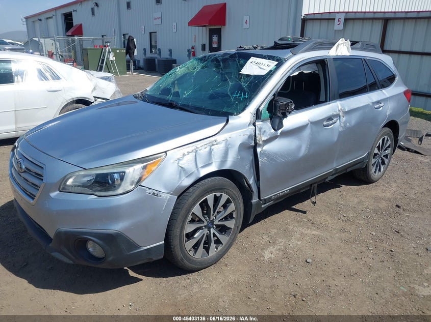 Vin: 4s4bsancxg3356391, lot: 45901139, subaru outback 2.5i limited 20162