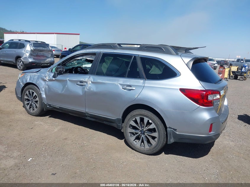 Vin: 4s4bsancxg3356391, lot: 45901139, subaru outback 2.5i limited 20163
