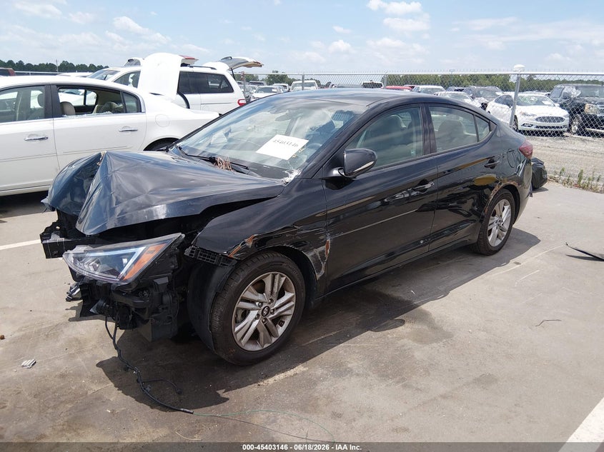 VIN KMHD84LF2LU974864 2020 HYUNDAI ELANTRA SEL