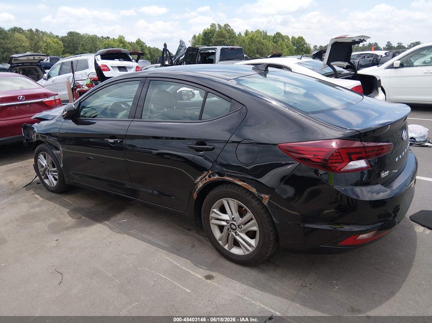 VIN KMHD84LF2LU974864 2020 HYUNDAI ELANTRA SEL
