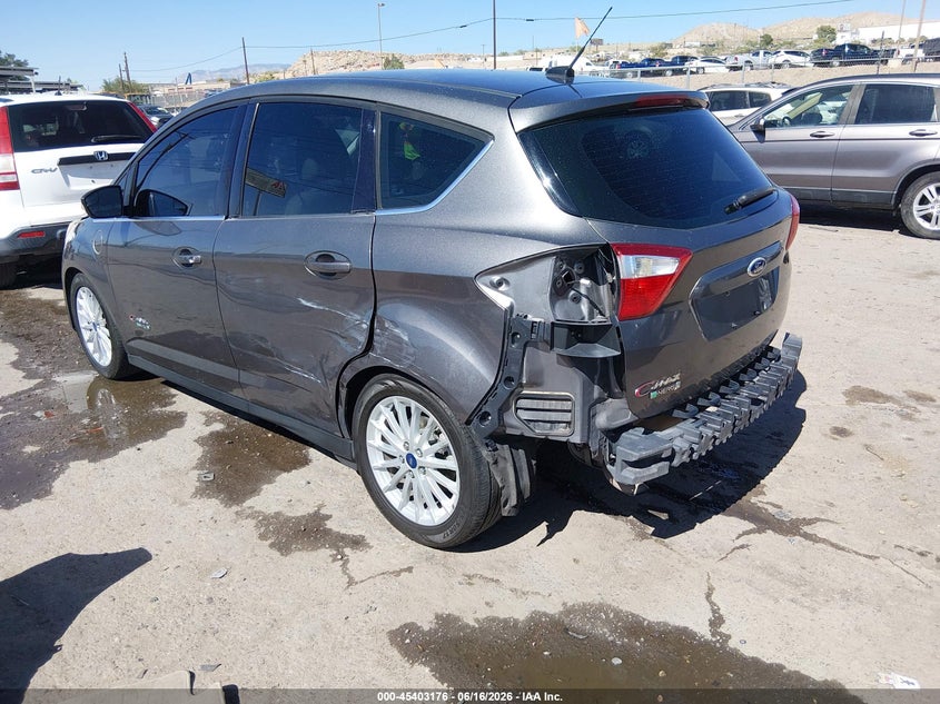 Vin: 1fadp5cu6el518683, lot: 45901179, ford c-max energi sel 20143