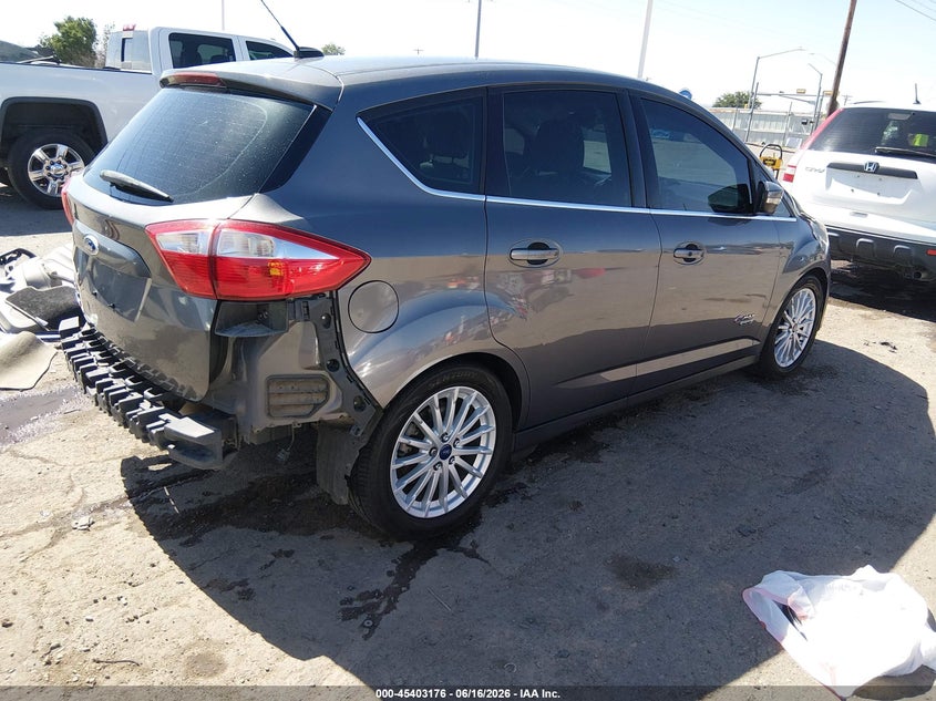 Vin: 1fadp5cu6el518683, lot: 45901179, ford c-max energi sel 20144