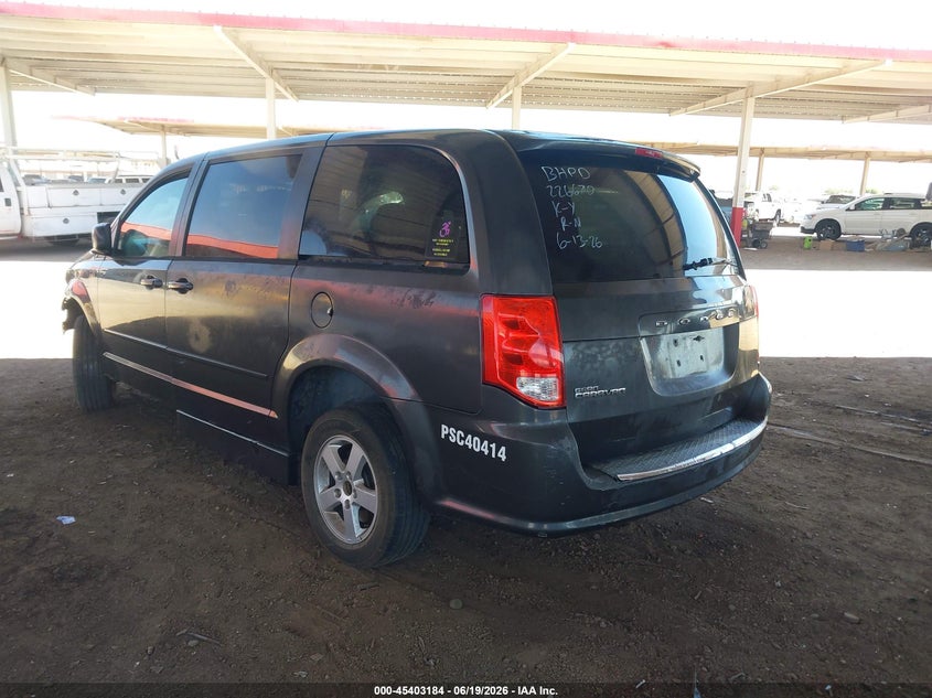 Vin: 2d4rn3dg7br643877, lot: 45901187, dodge grand caravan mainstreet 20113