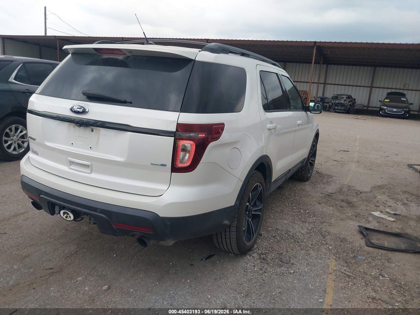 Vin: 1fm5k8gt6fga64179, lot: 45901196, ford explorer sport 20154