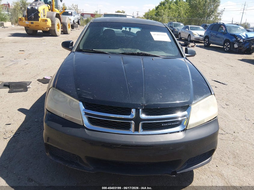 2013 Dodge Avenger Se VIN: 1C3CDZAB3DN529249 Lot: 45403199