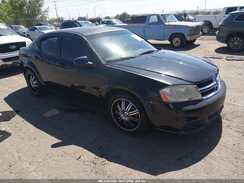 Vin: 1c3cdzab3dn529249, lot: 45901202, dodge avenger se 2013 img_1