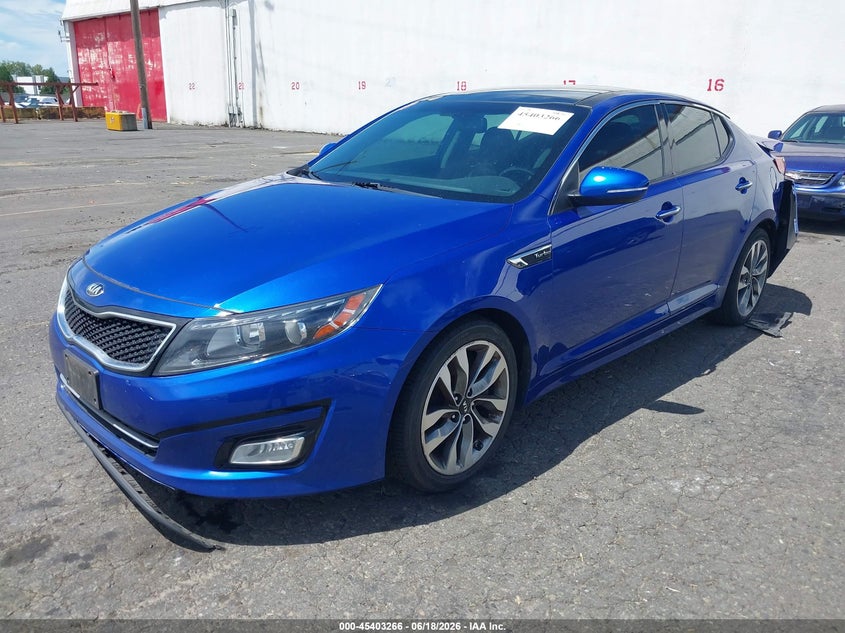 Vin: 5xxgr4a6xeg303212, lot: 45901269, kia optima sx turbo 20142