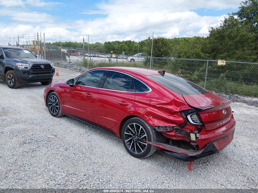 2020 HYUNDAI SONATA auction photo 3
