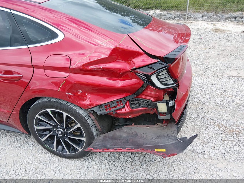 2020 HYUNDAI SONATA auction photo 6