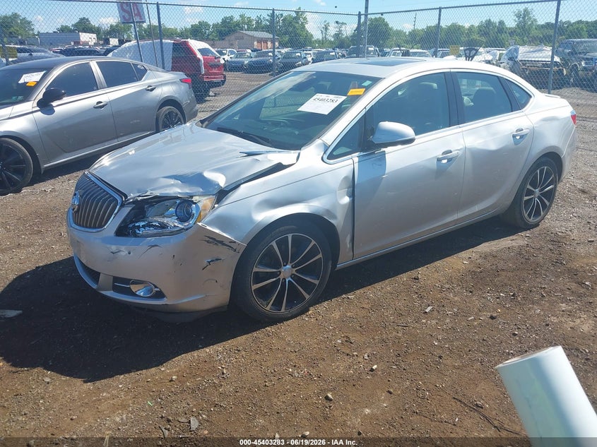Vin: 1g4pr5sk5h4110350, lot: 45901286, buick verano sport touring 20172