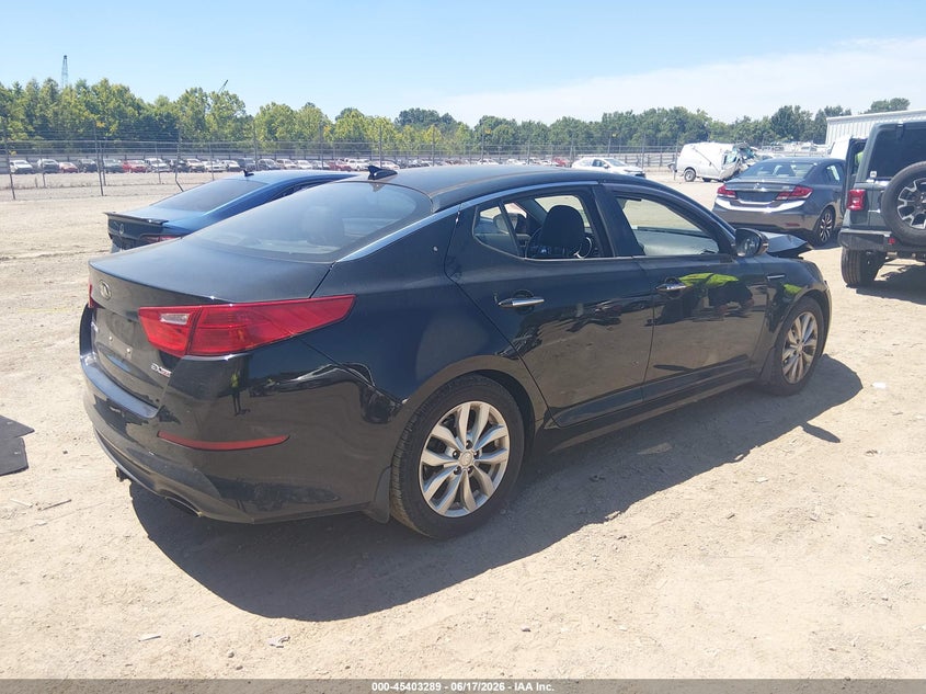 Vin: 5xxgn4a75fg508958, lot: 45901292, kia optima ex 20154