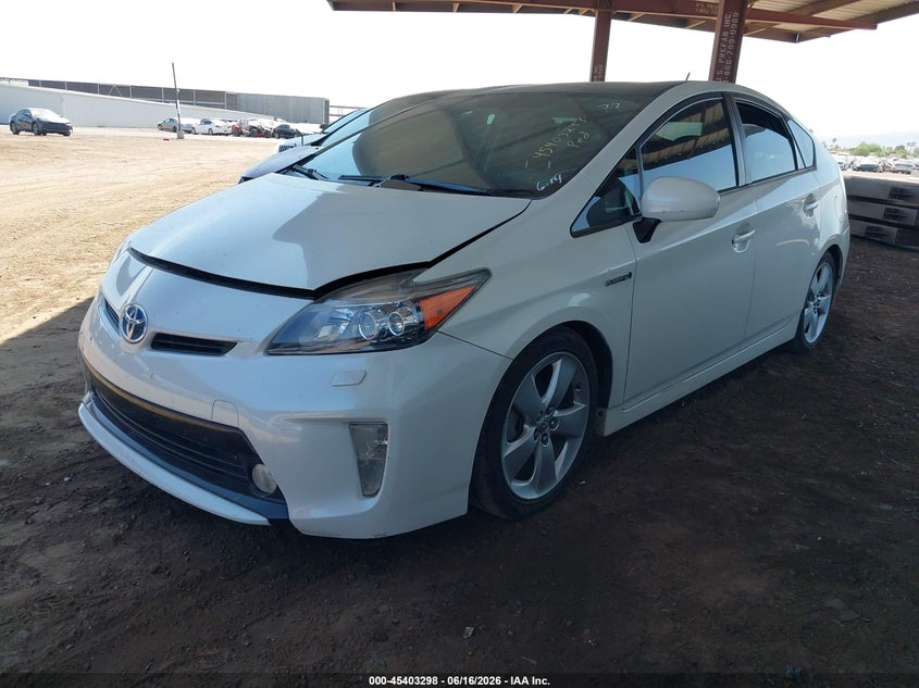 2012 Toyota Prius Five JTDKN3DU1C1608388 photo 1