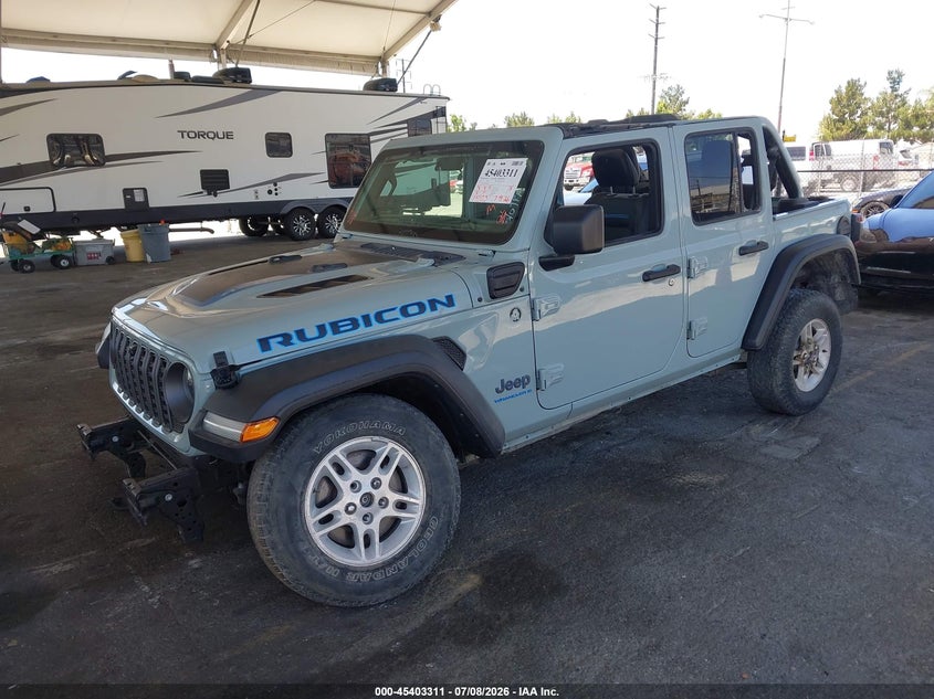 JEEP WRANGLER 4XE 2024 VIN 1C4RJXR69RW295095