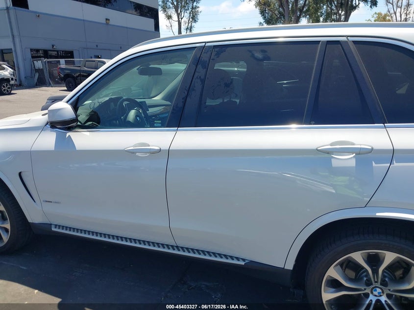 2015 BMW X5 SPORT UTILITY VEHICLE 3.0L I-6 DI, DOHC, VVT, TURBO, 300HP