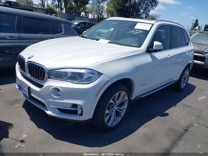 2015 BMW X5 SPORT UTILITY VEHICLE 3.0L I-6 DI, DOHC, VVT, TURBO, 300HP