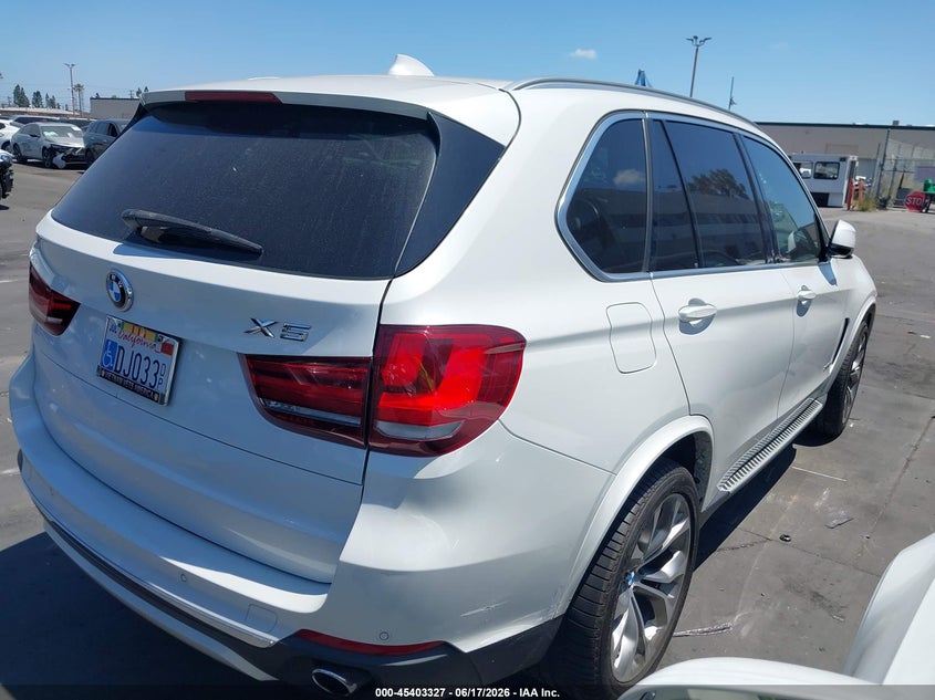 2015 BMW X5 SPORT UTILITY VEHICLE 3.0L I-6 DI, DOHC, VVT, TURBO, 300HP