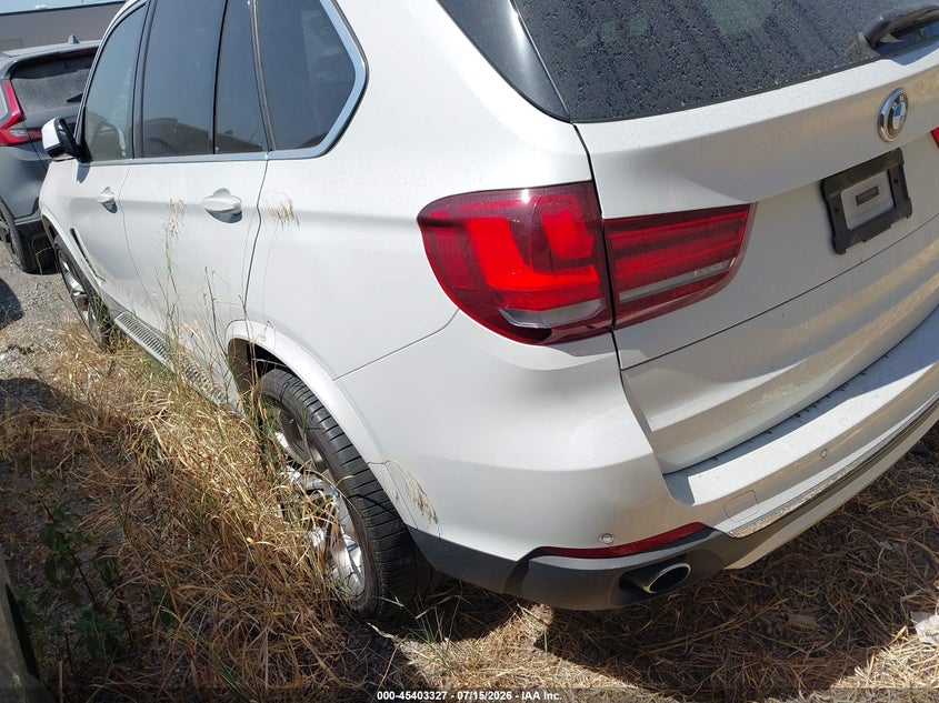 2015 BMW X5 SPORT UTILITY VEHICLE 3.0L I-6 DI, DOHC, VVT, TURBO, 300HP
