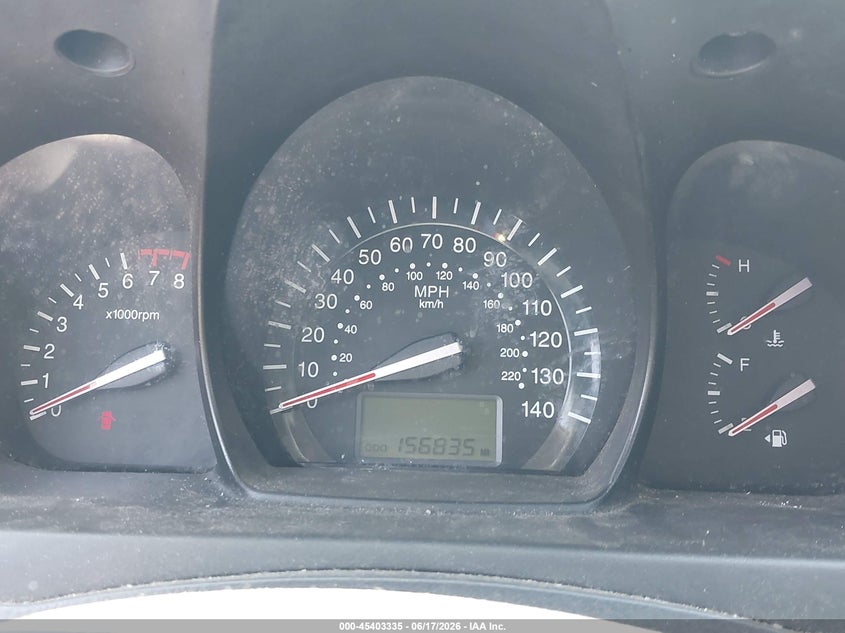 2009 Kia Spectra Ex VIN: KNAFE222695623030 Lot: 45403335