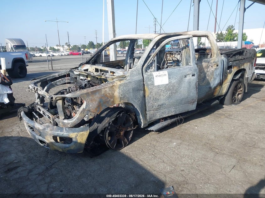 Vin: 1c6srflt7kn830365, lot: 45901342, ram 1500 rebel 20192