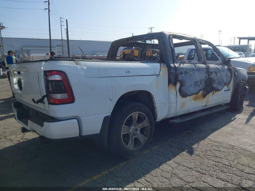 Vin: 1c6srflt7kn830365, lot: 45901342, ram 1500 rebel 20194
