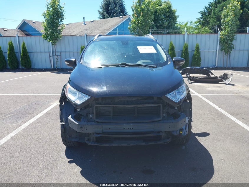 2018 Ford Ecosport Titanium VIN: MAJ6P1WL6JC206880 Lot: 45403361