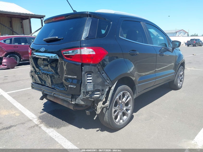 2018 Ford Ecosport Titanium VIN: MAJ6P1WL6JC206880 Lot: 45403361