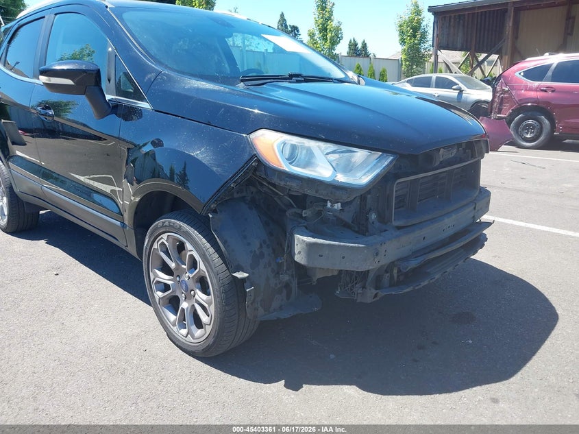 2018 Ford Ecosport Titanium VIN: MAJ6P1WL6JC206880 Lot: 45403361