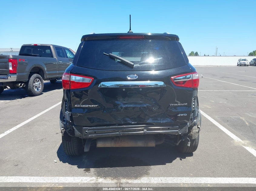 2018 Ford Ecosport Titanium VIN: MAJ6P1WL6JC206880 Lot: 45403361