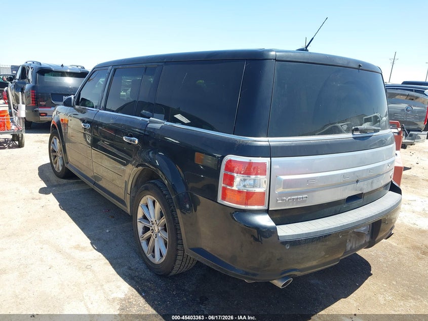 Vin: 2fmgk5d89kba35980, lot: 45901366, ford flex limited 20193