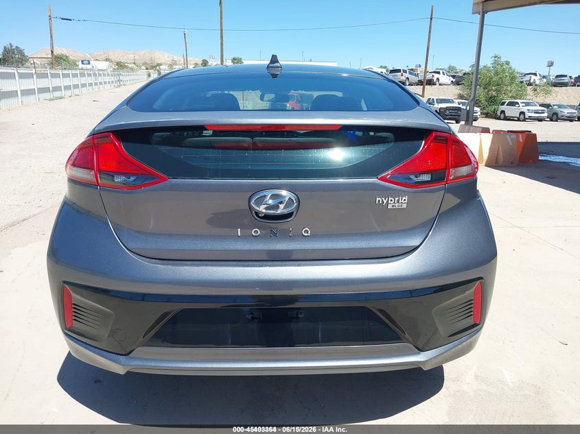 2018 Hyundai Ioniq Hybrid Blue VIN: KMHC65LC1JU075441 Lot: 45403364