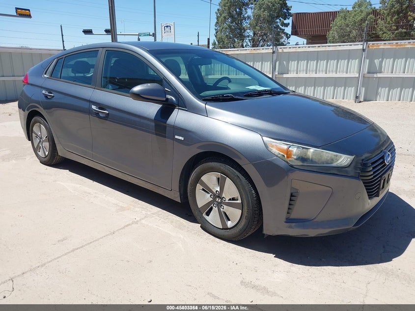 2018 HYUNDAI IONIQ HYBRID BLUE