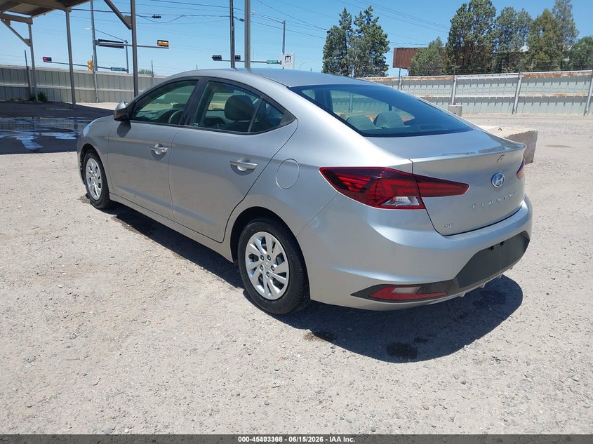 2020 HYUNDAI ELANTRA auction photo 3