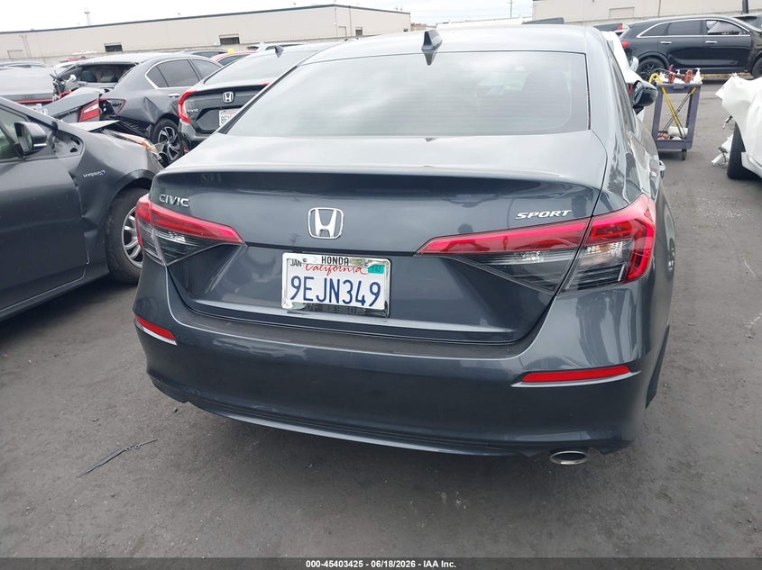 VIN 2HGFE2F59PH504807 2023 HONDA CIVIC SPORT