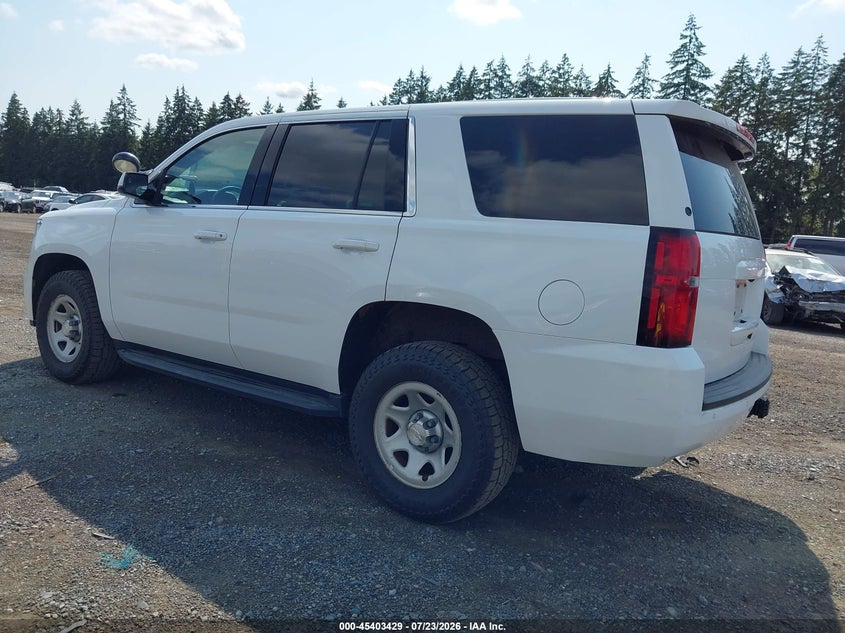 Vin: 1gnskfec7lr140935, lot: 45901432, chevrolet tahoe 4wd commercial fleet 20203