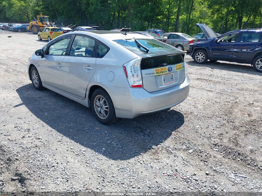 2010 TOYOTA PRIUS auction photo 3