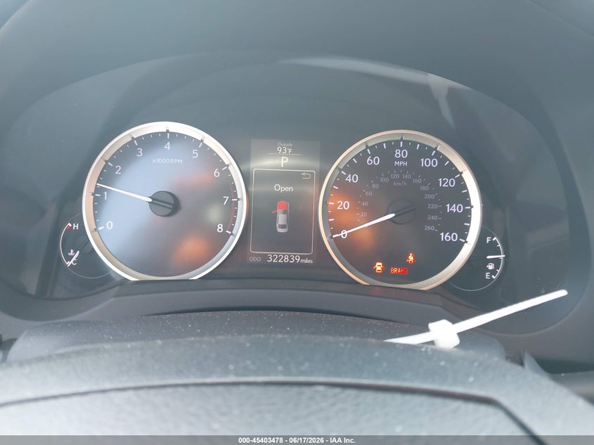 LEXUS IS 250 2014 VIN JTHBF1D21E5006424