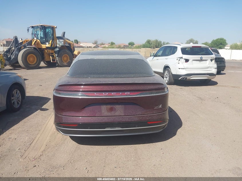 2022 Lucid Air Grand Touring VIN: 50EA1GBA8NA001507 Lot: 45403483
