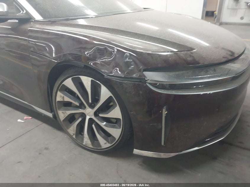 2022 Lucid Air Grand Touring VIN: 50EA1GBA8NA001507 Lot: 45403483